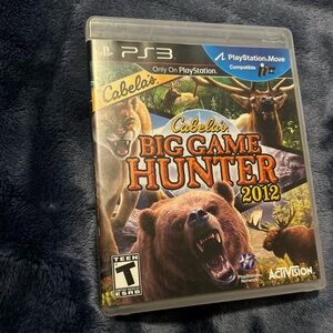 Cabela's Big Game Hunter 2012 for PS3 - Blue and Brown Cover